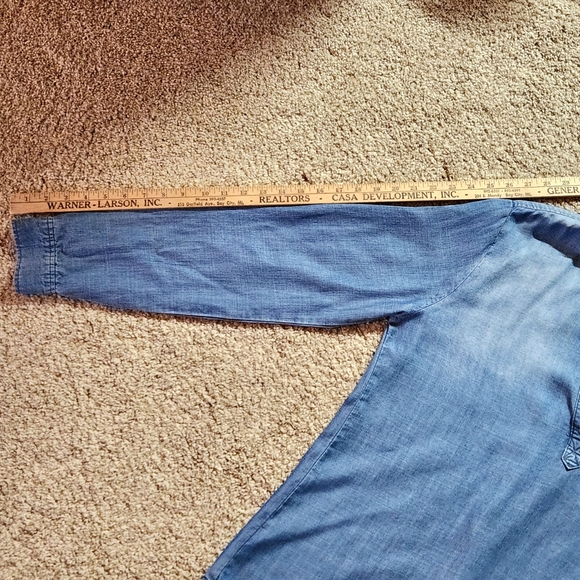 Cloth and Stone Etta tunic Size L Color Blue - Picture 10 of 14